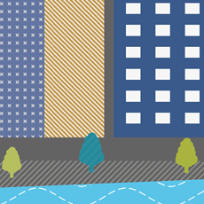 An illustration of cityscape.